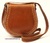 OILED LEATHER BAG WITH SATIN LEATHER FLAP LEATHER AND WHITE
