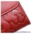 PAOLA DOMINGUÍN WOMEN'S WALLET IN LEATHER FROM UBRIQUE WITH LARGE CARD HOLDER AND COIN PURSE ROJO