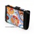 PICASSIANO CUBIST PAINTED LEATHER WOMEN'S WALLET WITH COIN PURSE CARD HOLDER BLACK