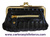 PURSE TIP CUSHION WITH POCKET BLACK