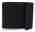 PURSE WALLET WITH LEATHER CLOSURE BLACK