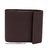 PURSE WALLET WITH LEATHER CLOSURE BROWN