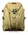 RESISTANT CANVAS BACKPACK WITH 6 POCKETS AND PADDED SHOULDERS KHAKI