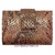 SMALL AND COMPLETE WOMEN'S WALLET IN SNAKE LEATHER + COLORS ROSA CON COBRE DORADO
