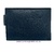 SMALL LEATHER MEN'S WALLET WITH COIN PURSE AND EXTERNAL ZIP BLACK