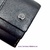 SMALL NAPALUX LEATHER PURSE WALLET BLACK AND LEATHER