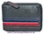 SMALL WALLET MAN ZIPPER AMERICAN NAVY RED BLACK