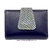 SMALL WOMEN'S WALLET IN UBRIQUE LEATHER WITH HIGH QUALITY SNAKE FINISH + COLORS SERPIENTE BEIG AZUL Y AZUL MARINO