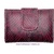 SMALL WOMEN'S WALLET IN UBRIQUE LEATHER WITH HIGH QUALITY SNAKE FINISH + COLORS SERPIENTE MORADO