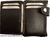 TITTO BLUNI LEATHER CARD HOLDER WITH ZIPPERED COIN PURSE TITTO BLUNI BROWN