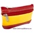 UBRIQUE LEATHER PURSE WITH A POCKET SPAIN FLAG BANDERA ESPAÑA