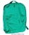 UNISEX BACKPACK WITH PADDED SHOULDERS GREEN