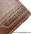 WALLET HORIZONTAL CARD HOLDER LEATHER WITH EMBOSSED RIBBING LEATHER