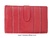 WALLET IN LEATHER OF QUALITY FOR WOMEN WITH PURSE ROJA