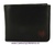 WALLET LEATHER WALLET CARD TWO TONE STUCO BLACK