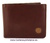 WALLET LEATHER WALLET CARD TWO TONE STUCO MEDIUM BROWN