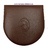 WALLET LEATHER WITH METAL NOZZLE BROWN