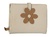 WALLET LEATHER ZIPPERED MARGARITA BEIGE