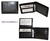 WALLET OF LEATHER SMALL FOR MAN WITH PURSE AND WALLET BLACK