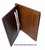 WALLET OF SKIN WITH WALLET PER NOZZLE PRESSURE AND CLIP FOR NOTES BROWN AND LEATHER