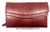 WALLET WOMAN WITH DOUBLE FLAP LEATHER MEDIUM BROWN