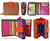 WOMAN WALLET WITH PURSE MADE LEATHER - Nuevos colores colección 2019-2020 - LEATHER AND ORANGE