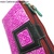 WOMAN'S LEATHER WALLET WITH 2 PURSES -3 COLORS- PINK