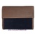 WOMAN'S LEATHER WALLET WITH SUEDE LEATHER MADE IN SPAIN -9 COLORS- BLUE NAVY