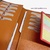 WOMEN'S LEATHER MEDIAN WALLET WITH RAINBOW CLOSURE ROJO