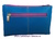 WOMEN'S PURSE POCKET TO HANDLE BLUE AND GREEN