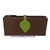 WOMEN'S SOFT LEATHER WALLET WITH PURSE AND BILLFOLD LONG BROWN