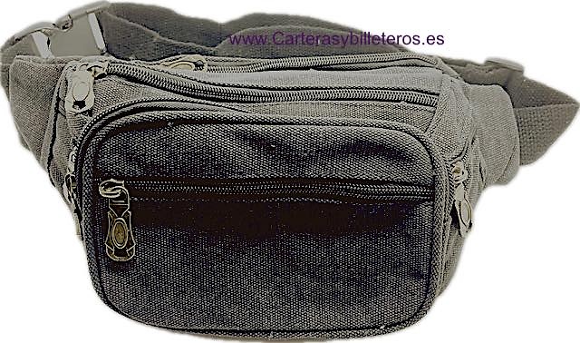 LARGE AND COMPLETE FANNY PACK WITH 6 EXTRA STRONG CANVAS POCKETS 