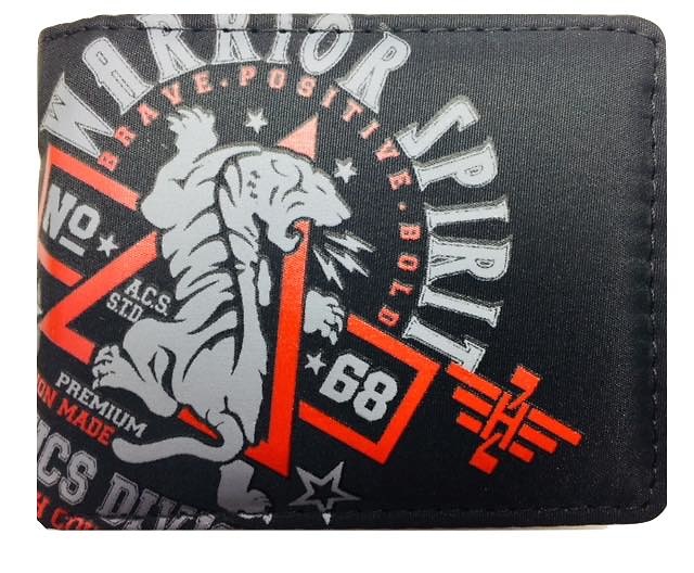 CARTERA HOMBRE MARCA WARRIOR SPIRIT CON MONEDERO 