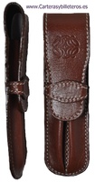 COVER FOR PENS, PENS OR LEATHER PENCIL UBRIQUE