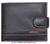 CARTERA DE HOMBRE DE PIEL LUXURY MARCA TITTO BLUNI + COLORES NEGRO TODO