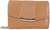 CARTERA DE MUJER EN PIEL DE NAPPA CON MONEDERO CAMEL