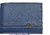 CARTERA HOMBRE PEQUEÑA DE PIEL TITTO BLUNI 7 TARJETAS AZUL Y CUERO