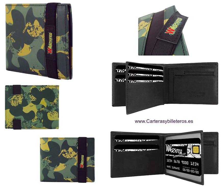 Cartera camuflaje hombre hotsell