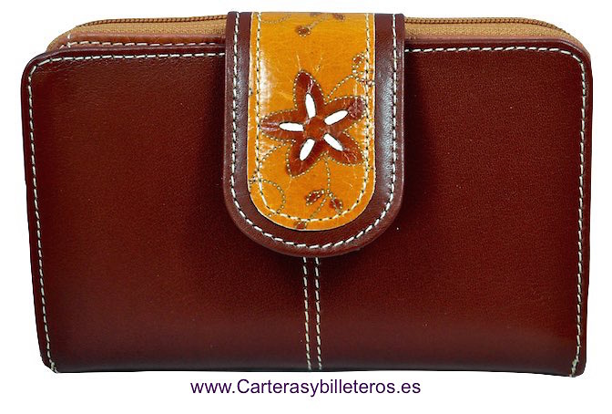 carteras mujer con monedero hecha en