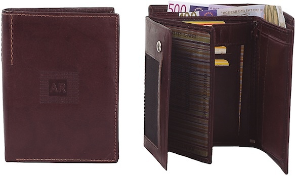 CARTERA DE PIEL LEGITIMA PARA HOMBRE 