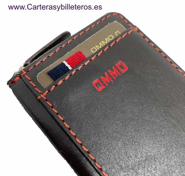 CARTERA HOMBRE TARJETERO CON CIERRE DE CREMALLERA 2022 