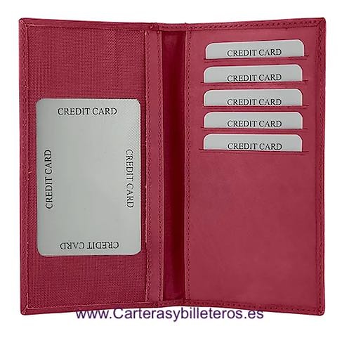 CARTERA MUY GRANDE DE MUJER EN PIEL CON GRAN CAPACIDAD AL LLEVAR TARJETERO ADICIONAL EXTRAIBLE = 2 PIEZAS 