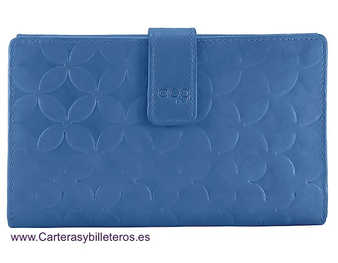 CARTERA MUY GRANDE DE MUJER EN PIEL CON GRAN CAPACIDAD AL LLEVAR TARJETERO ADICIONAL EXTRAIBLE = 2 PIEZAS 