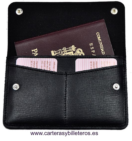 FUNDA DE PIEL DE UBRIQUE MULTIUSOS CON DOBLE TARJETERO 