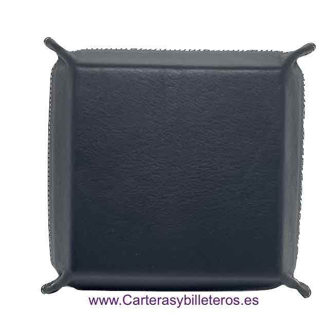 VACIA BOLSILLOS DE PIEL HECHO EN UBRIQUE VARIOS COLORES 