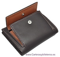 Carteras hombre monedero tarjetero billetero piel