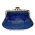 BORSA IN PELLE DONNA CON DOPPIO UGELLO E TASCA MOYEN -25 COULEURS - BLEU MARINE