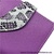 GRAND PORTEFEUILLE EN CUIR POUR FEMMES UBRIQUE DEEP PURPLE OU PURPLE