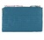 PETIT PORTEFEUILLE EN CUIR DE FEMME AVEC GAUFRAGE TEXTURÉ ACQ AZUL AZAFATA