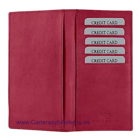 TRÈS GRAND PORTEFEUILLE POUR FEMME EN CUIR AVEC GRANDE CAPACITÉ GRÂCE À SON PORTE-CARTES SUPPLÉMENTAIRE AMOVIBLE = 2 PIÈCES 